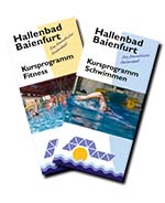 Jetzt zum Download und im Hallenbad: die aktuellen Kursflyer